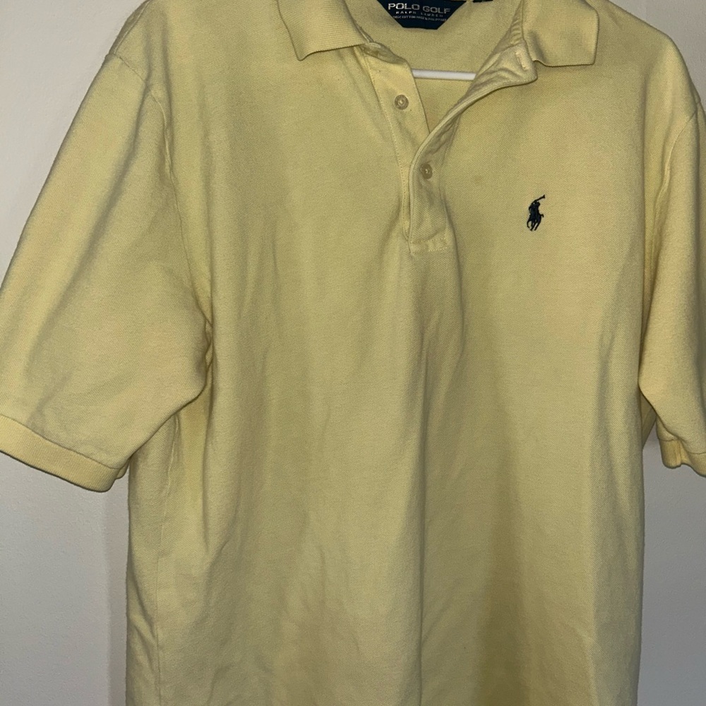 Ralph Lauren Polo in Soft Yellow